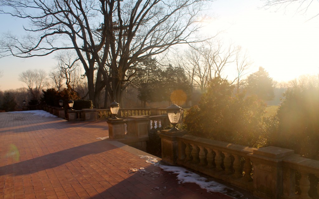 Waveny House in Winter, New Canaan, CT