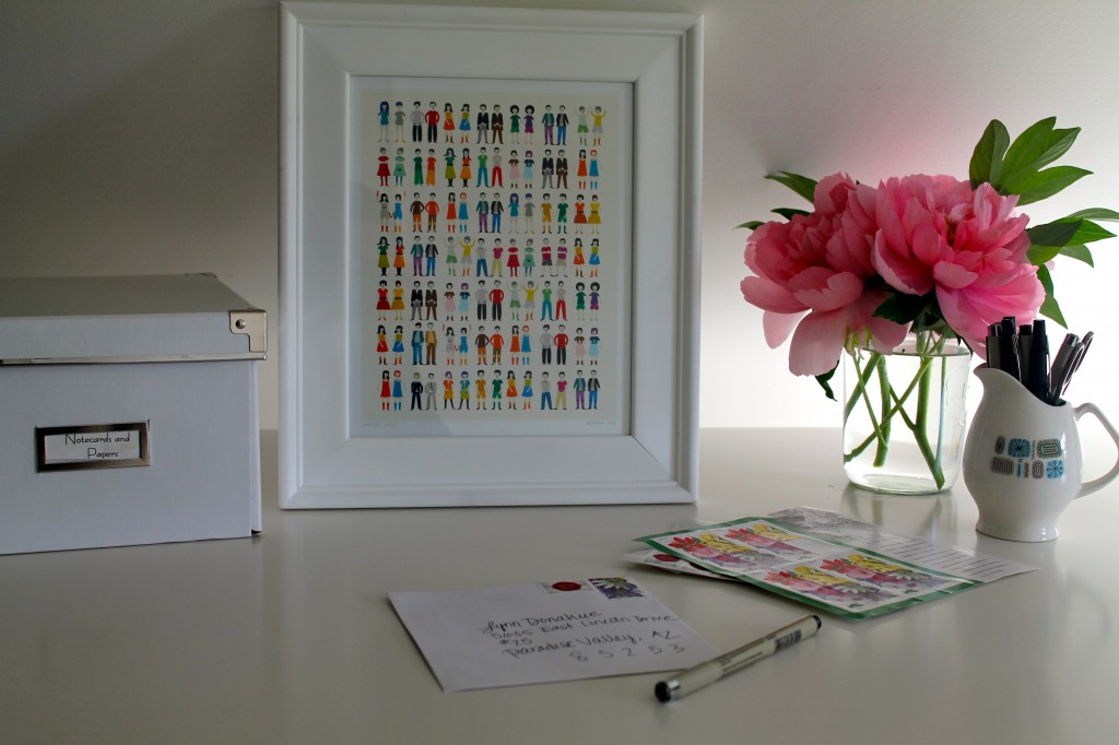 identical twins print by Judy Kaufmann