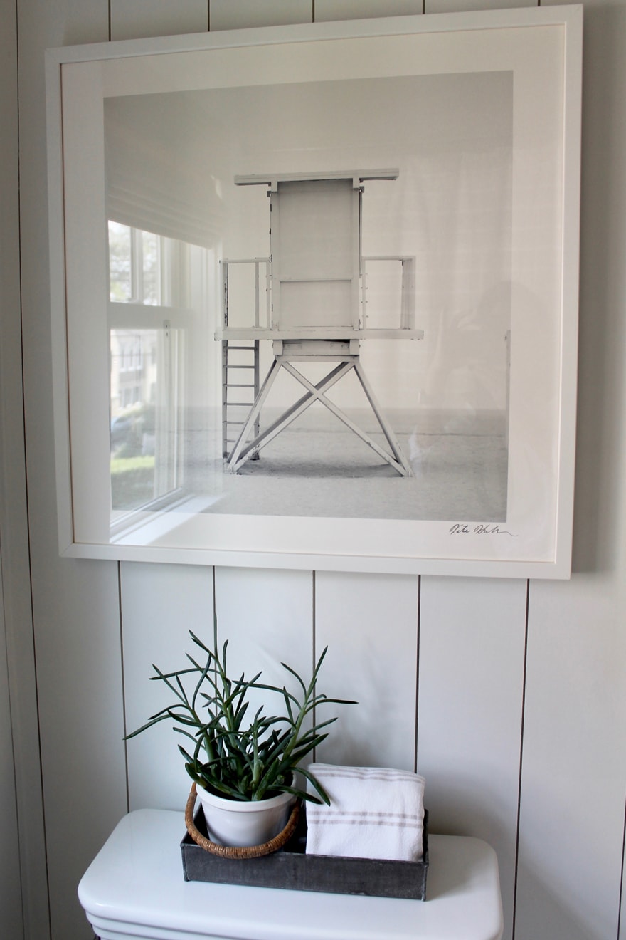 Modern Beach Cottage bathroom