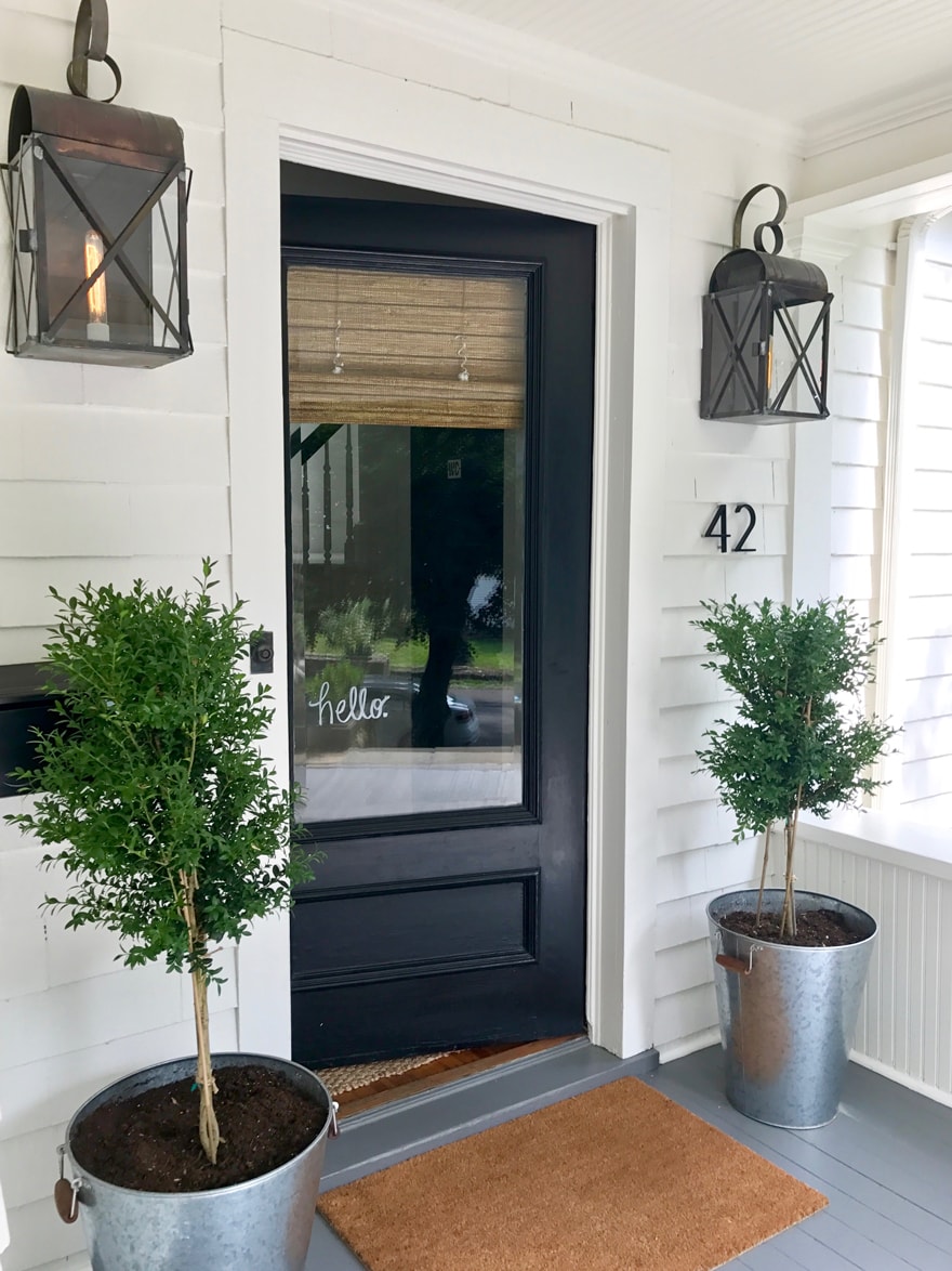 Modern Farmhouse Entryway New England