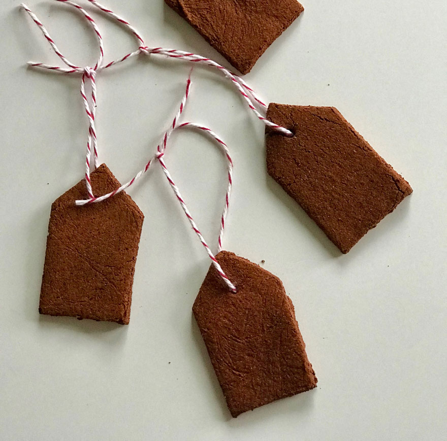 These cinnamon ornaments are easy to make and smell amazing!