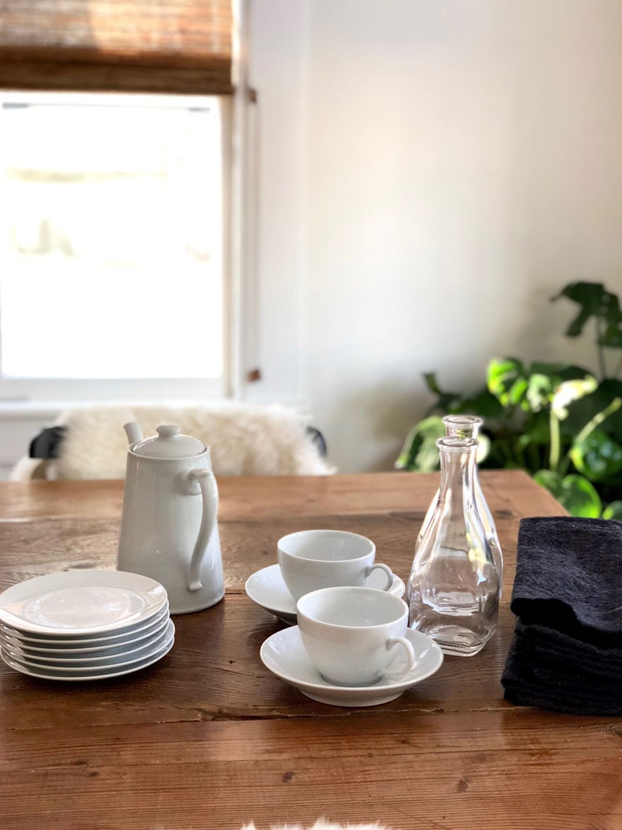 dining room details to make a Hygge dining room