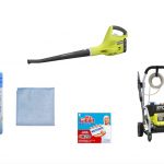 photos of tools cleaning supplies