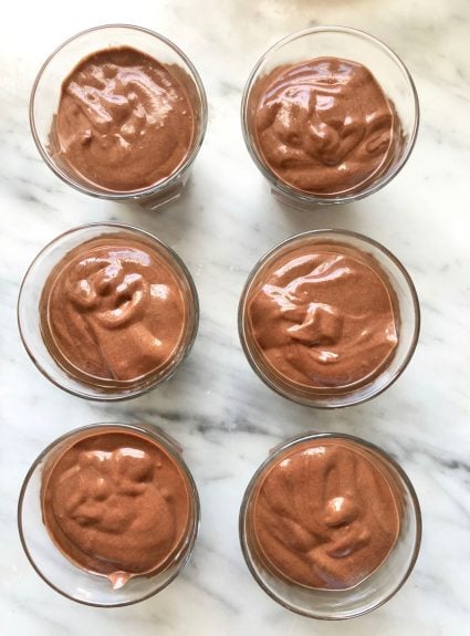 Easy make ahead chocolate mousse