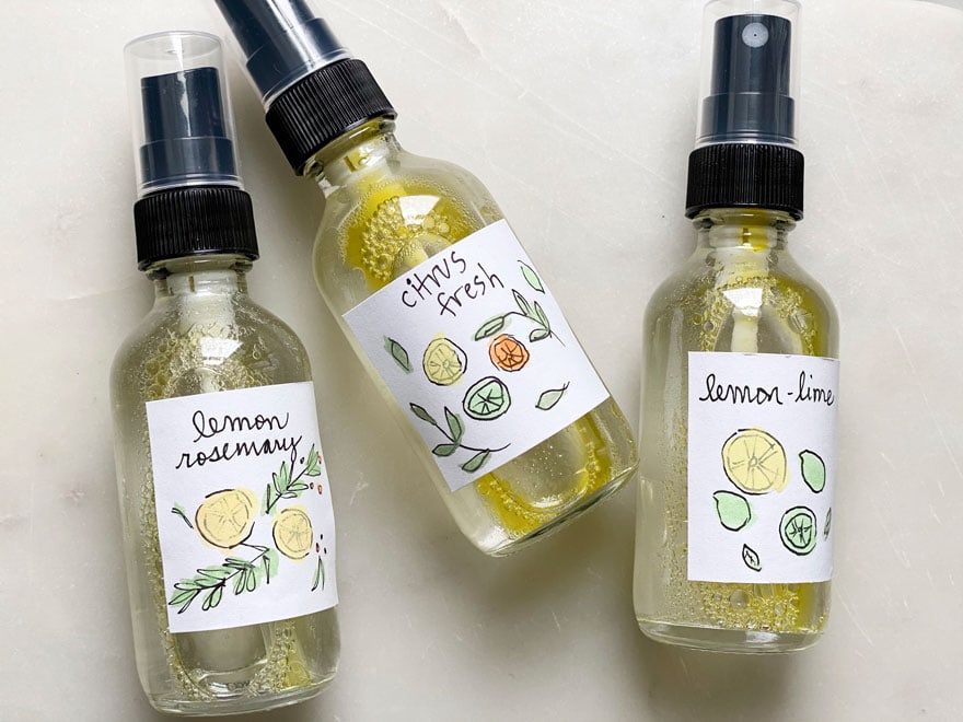 Diy Citrus Room Sprays Most Lovely Things - Diy Essential Oil Spray Witch Hazel And Lemon