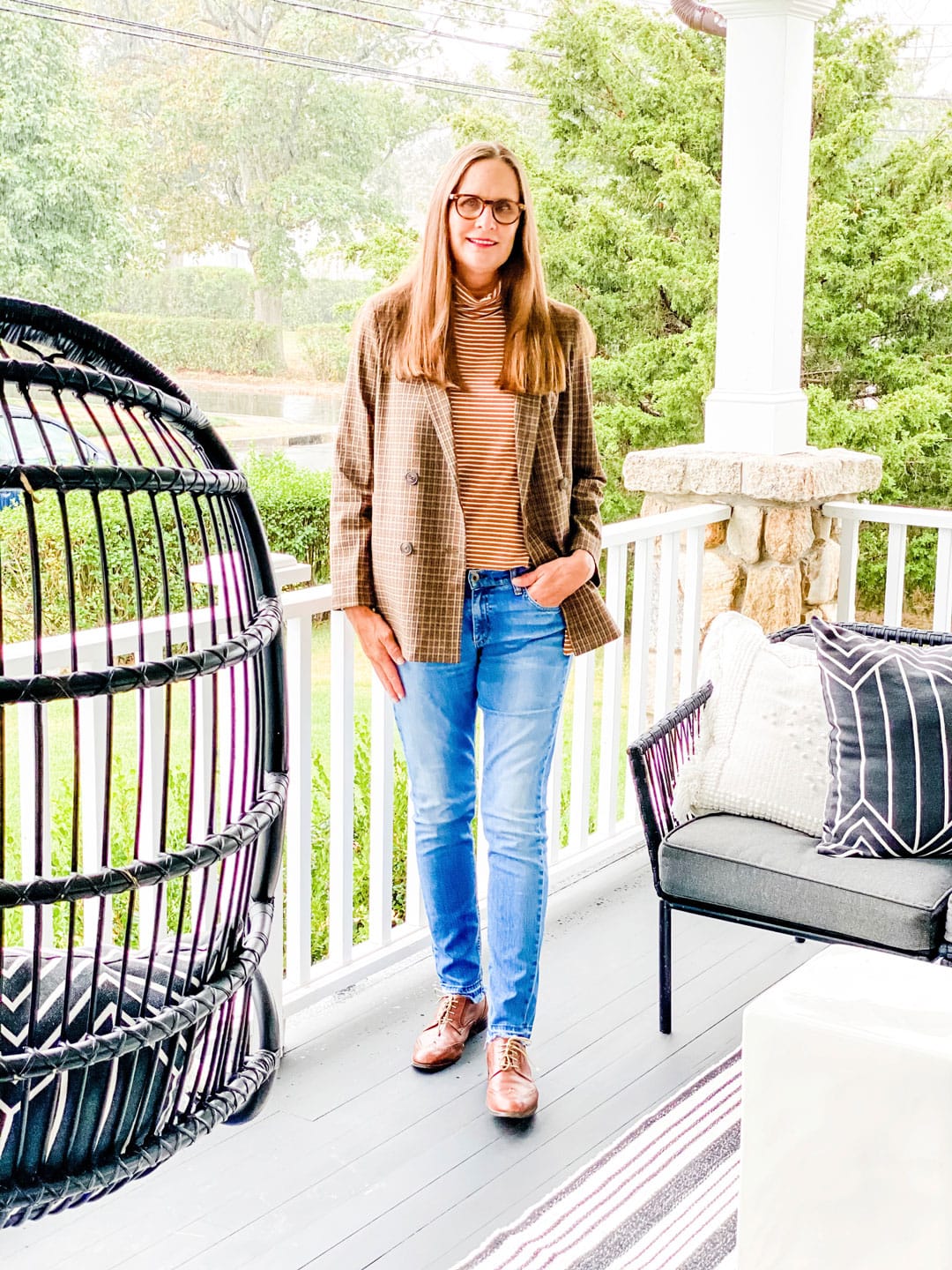 Lifestyle Blogger Annie Diamond shares her love of fall colors with fashion.