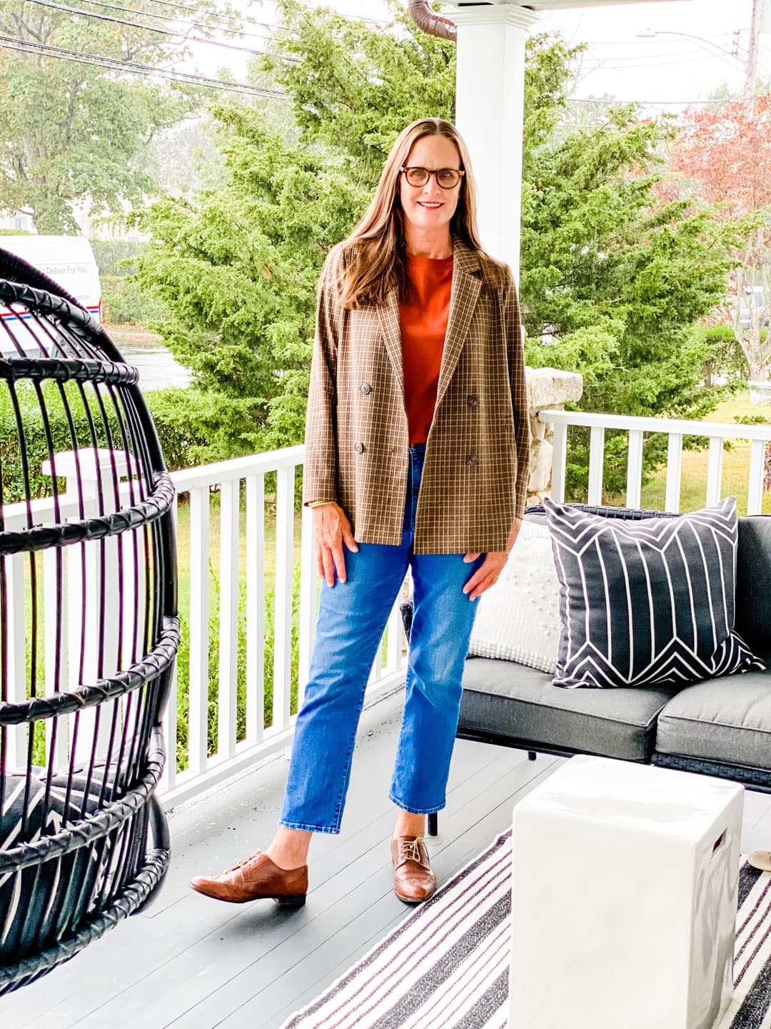 Lifestyle Blogger Annie Diamond shares her love of fall colors with fashion. 