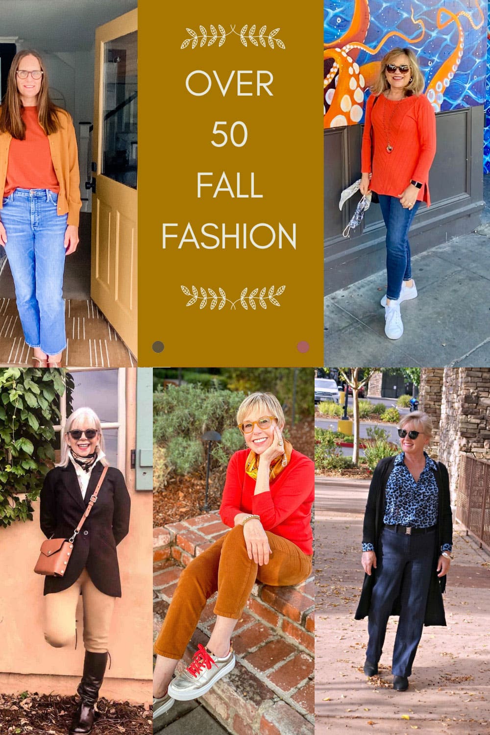 Lifestyle Blogger Annie Diamond shares her love of fall colors with fashion.