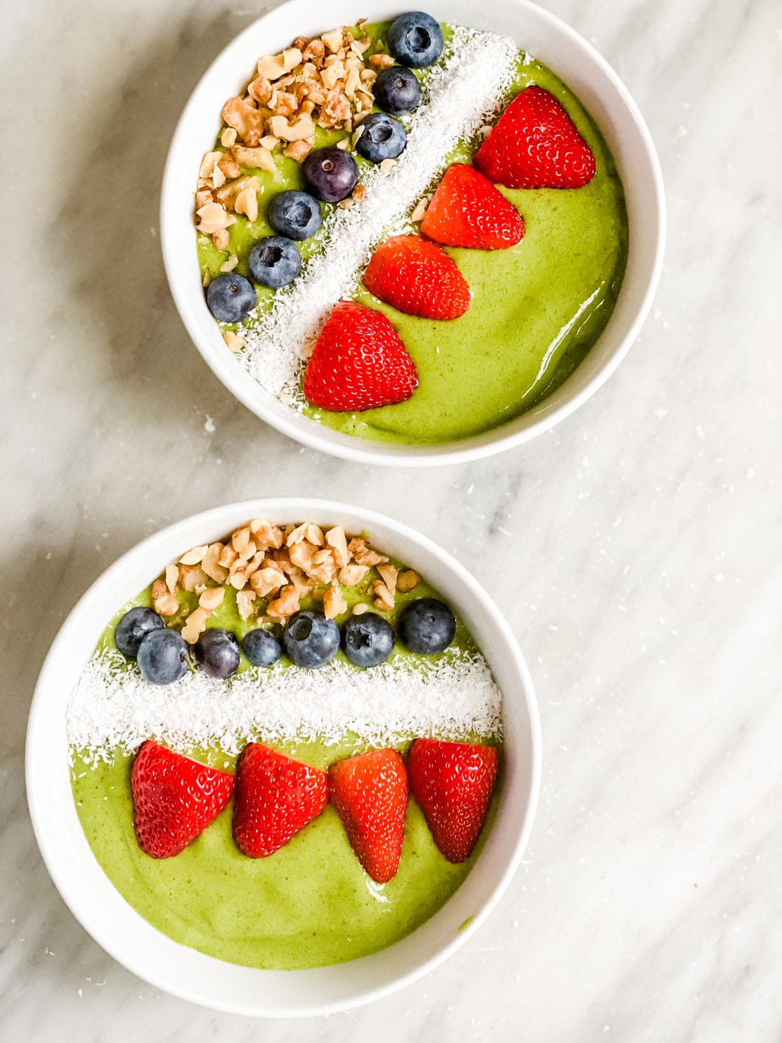 Smoothie Bowl with fruit on top