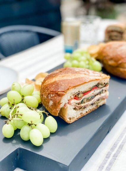 Make a Muffaletta Sandwich for your next picnic