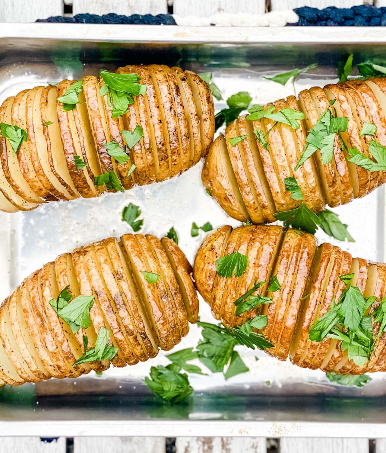 Here's a trick to making perfect Hasselback potatoes