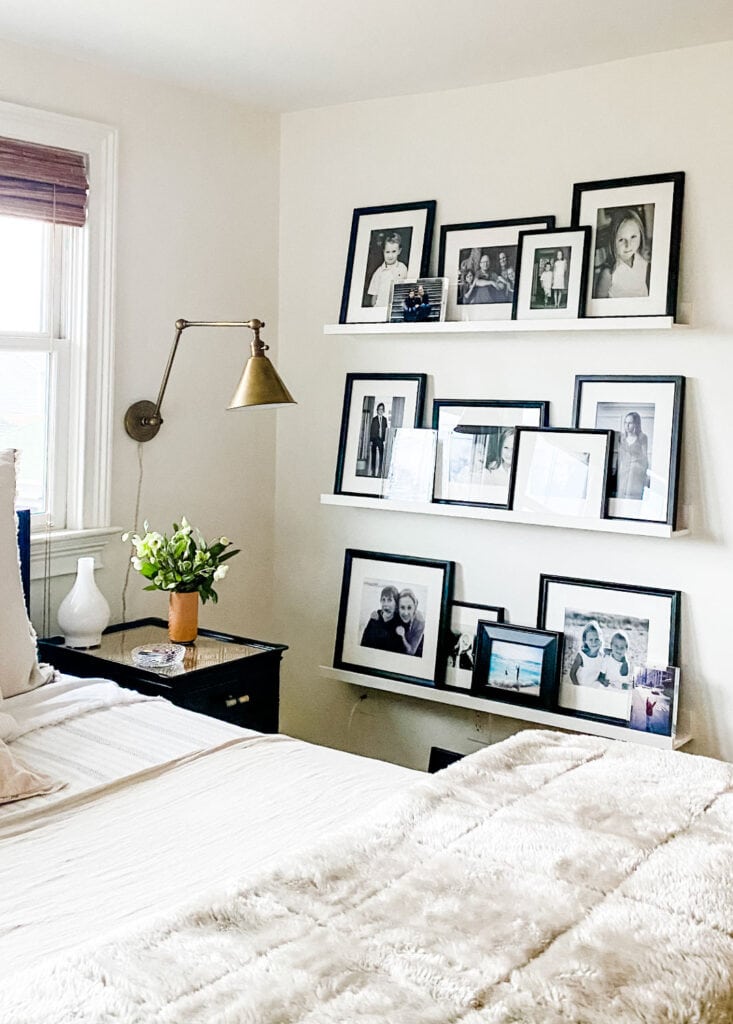 A Gallery Wall in Primary Bedroom