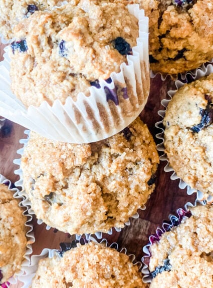 a healthy oatmeal blueberry muffin that you are going to love