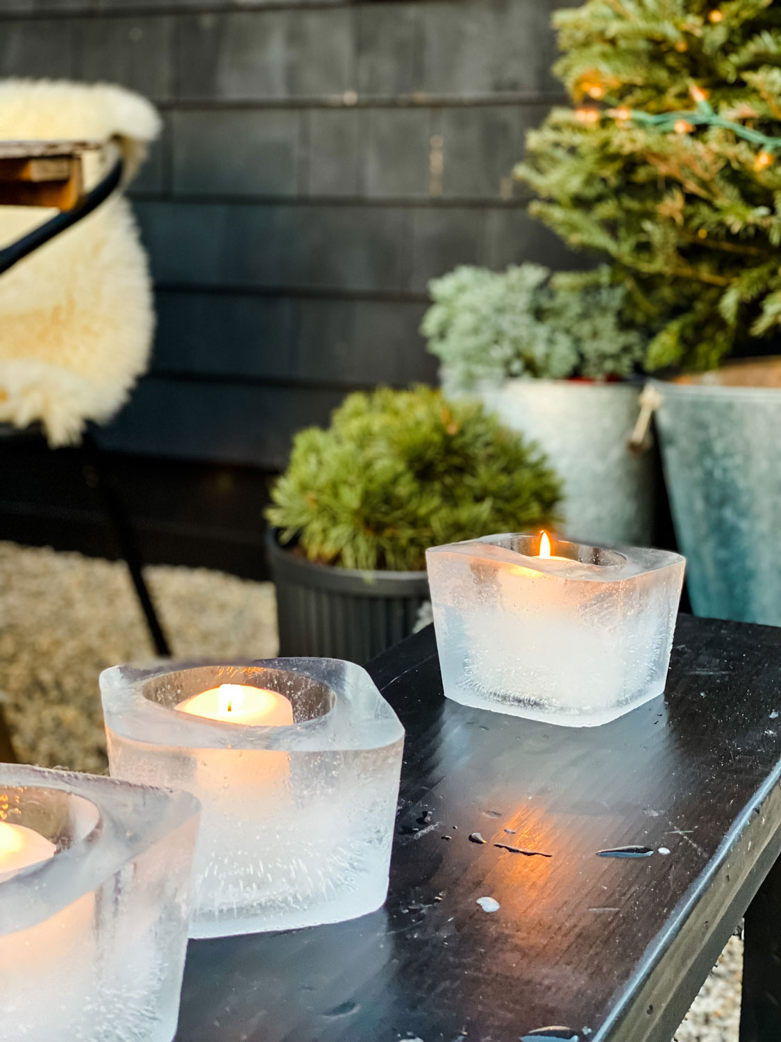 How to Make Ice Luminaries (Ice Candle Holders) 