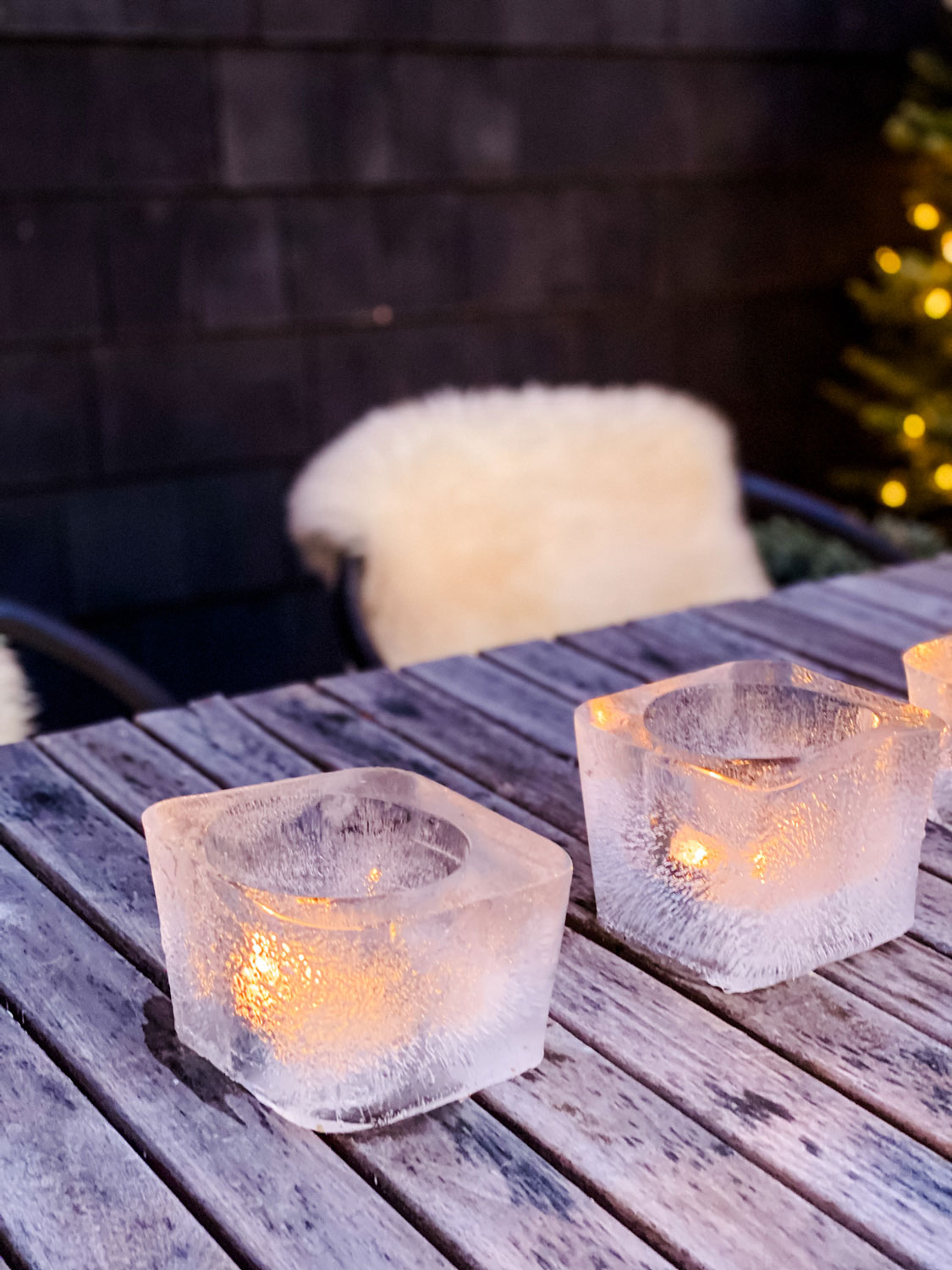 Ice Lantern Candle Holders 
