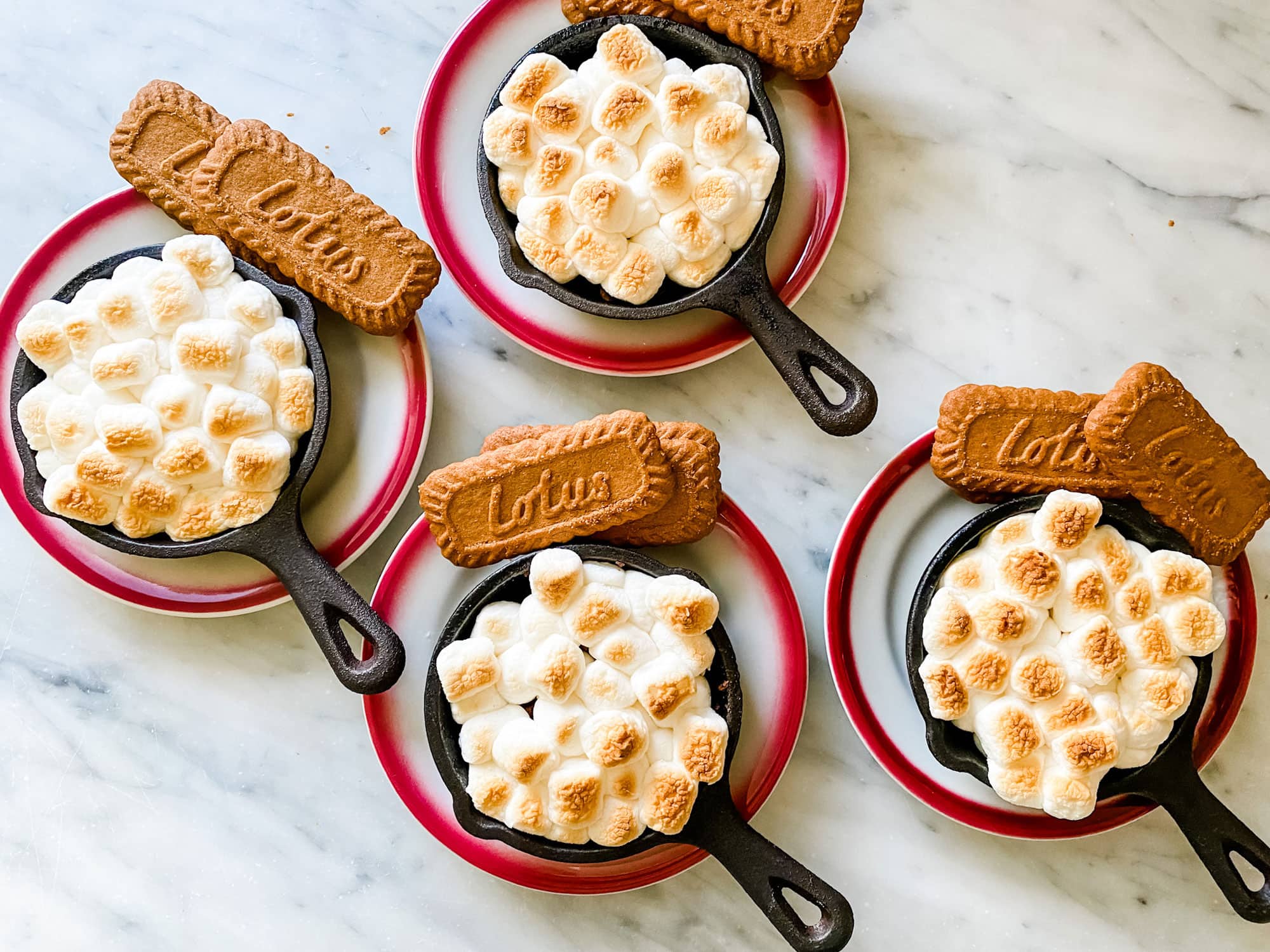 S'mores Brownie Skillet {for sharing} • Fit Mitten Kitchen