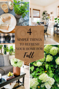 Four Simple Things to Refresh Your Home for Fall | Most Lovely Things