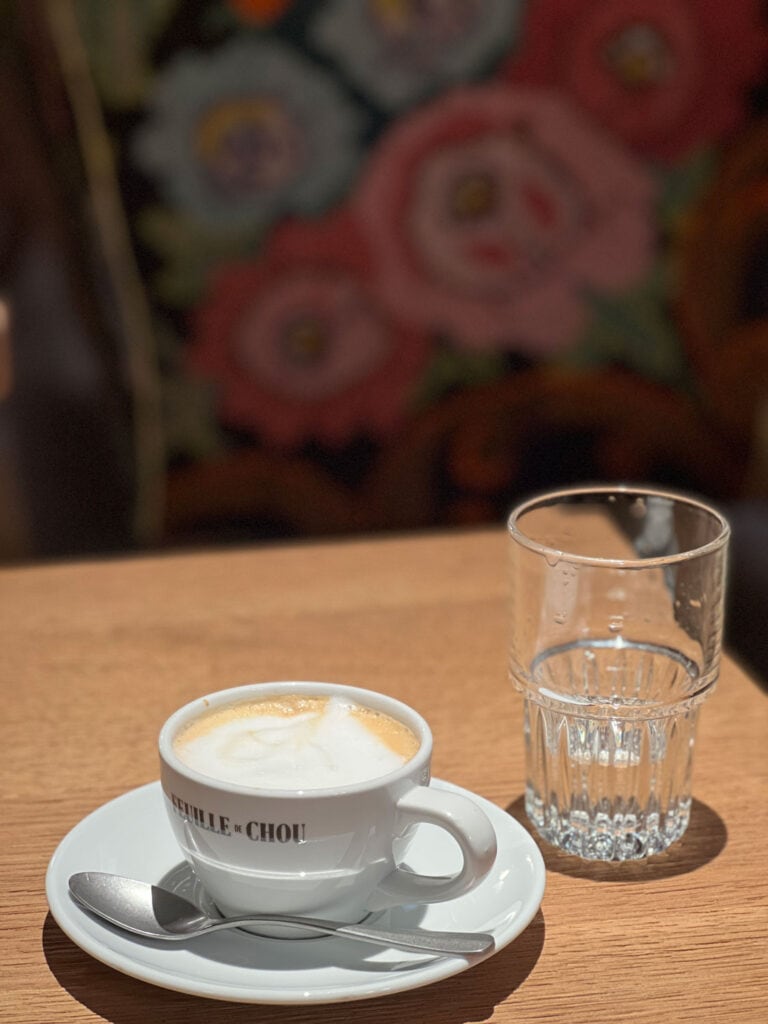 Coffee at MOB House in Paris