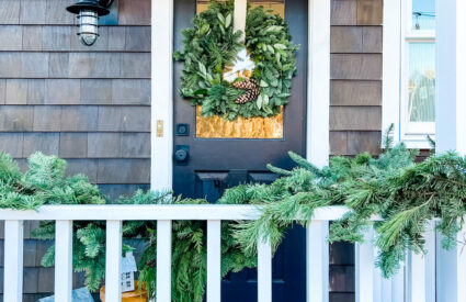 A Small Porch at the Holidays