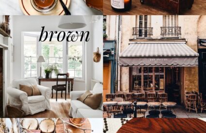 Design Trend for 2023: the color brown