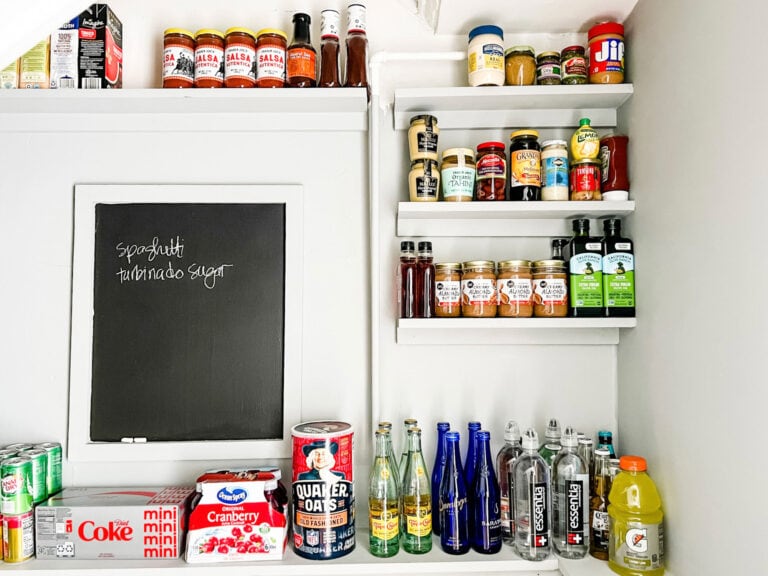 How to Create a Small Beautiful Pantry