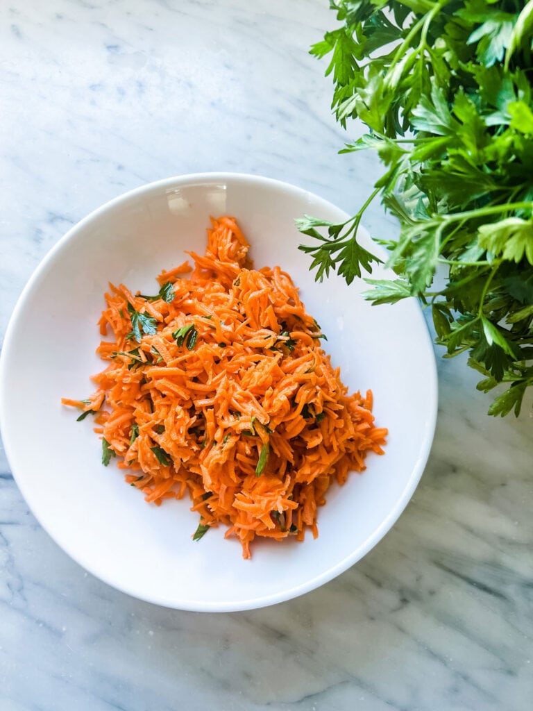 Simple French Carrot Salad