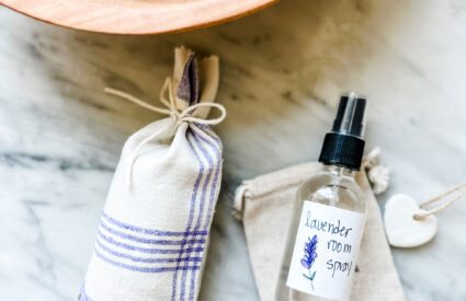 Make Lavender Room Spray and sachets
