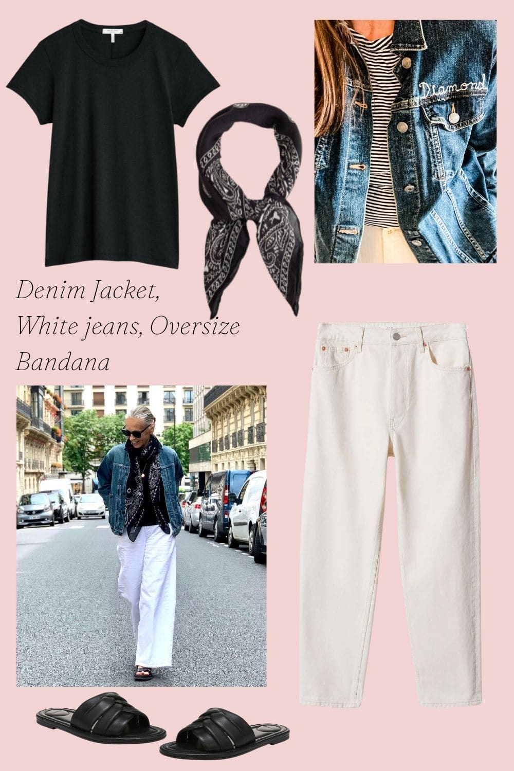 How To Wear White Straight Leg Jeans - FORD LA FEMME