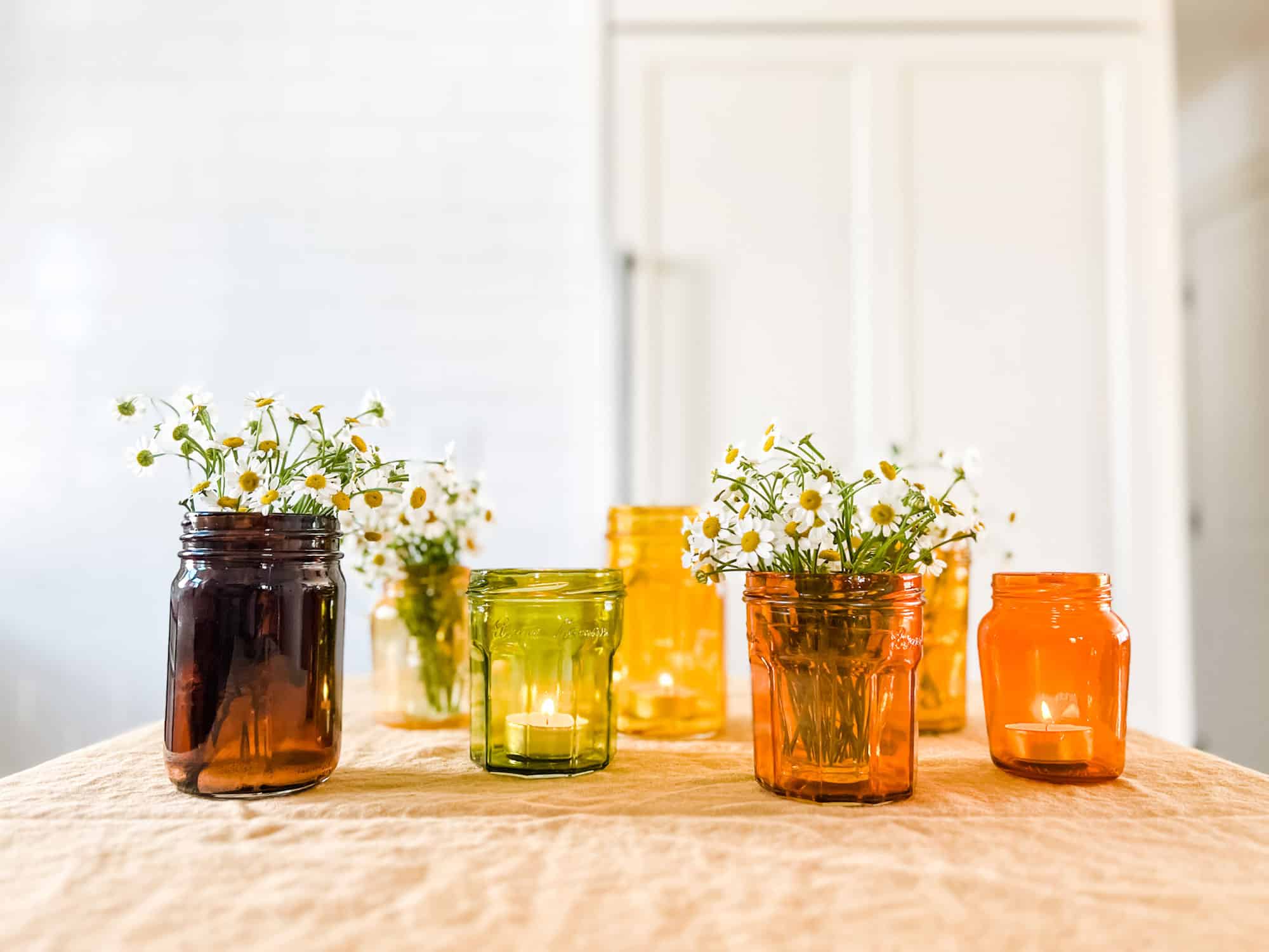 Glass Spice Jars, Glass Swirl Spice Jar