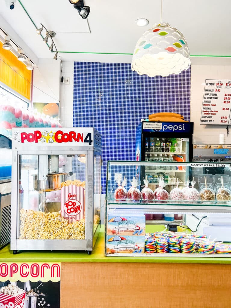 Popcorn, Cotton Candy in Coney Island, NY