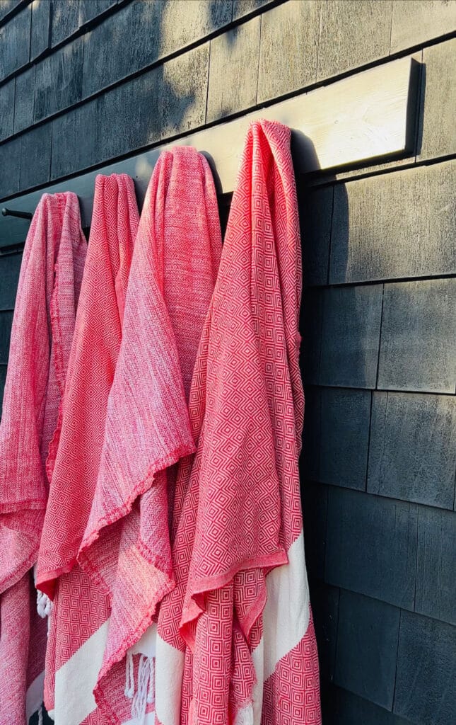 6 Simple Ways to Refresh Your Home For Summer - Get the hot tub ready and have lots of towels