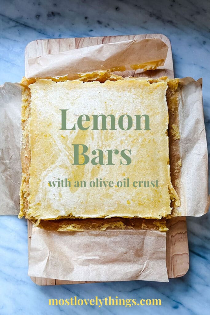 A Twist on the Classic Lemon Bar with an Olive Oil Crust graphic 