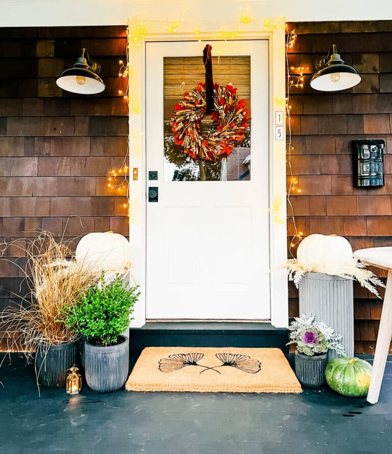 Create a Beautiful Fall Entryway