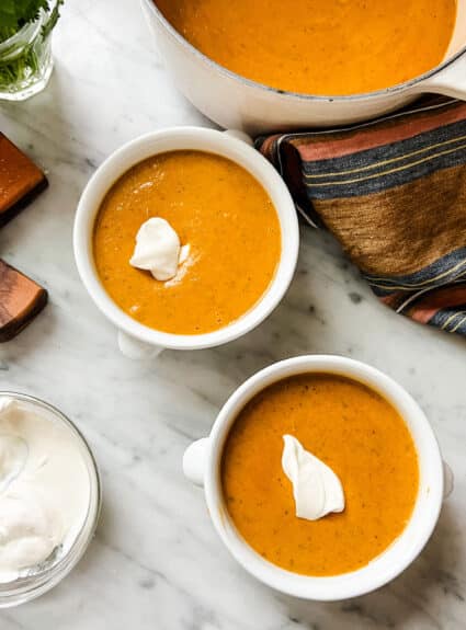 The Best Creamy Pumpkin Soup Recipe Ever