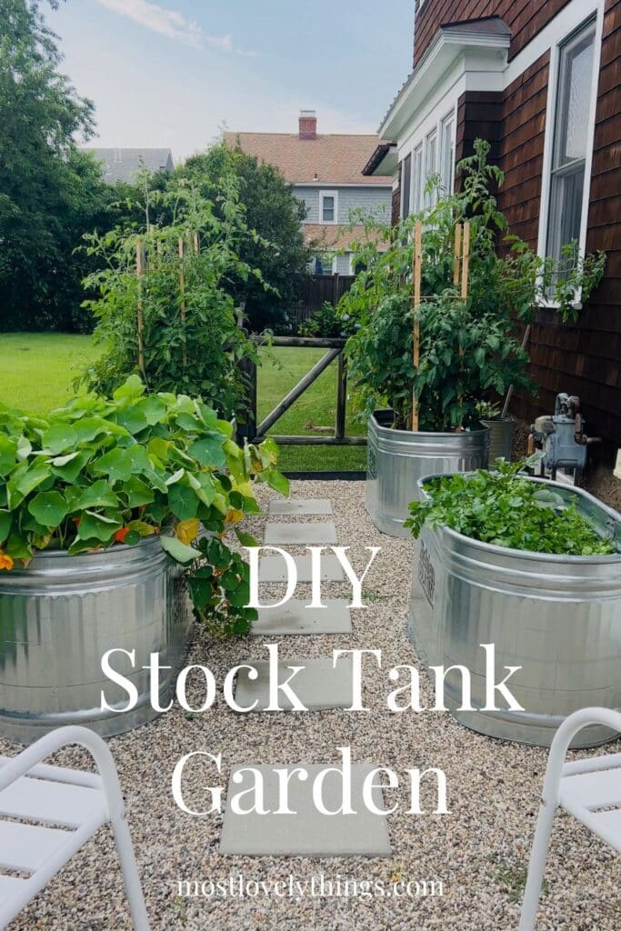 A DIY stock tank garden is a project you can complete on a weekend.