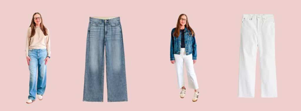 Denim trends and styles 2024.
