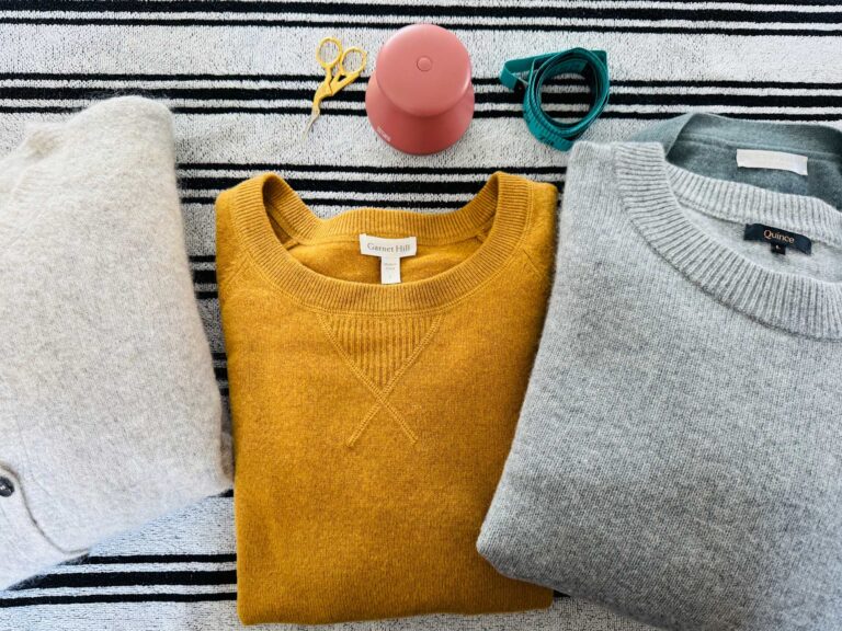 How to Wash and Care For Your Cashmere Sweaters