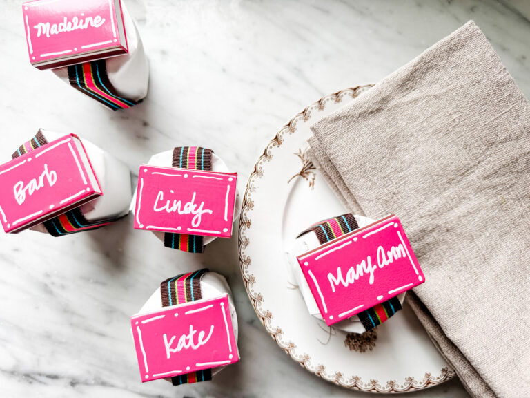 DIY: Make Personalized Custom Matchboxes for Party Favors