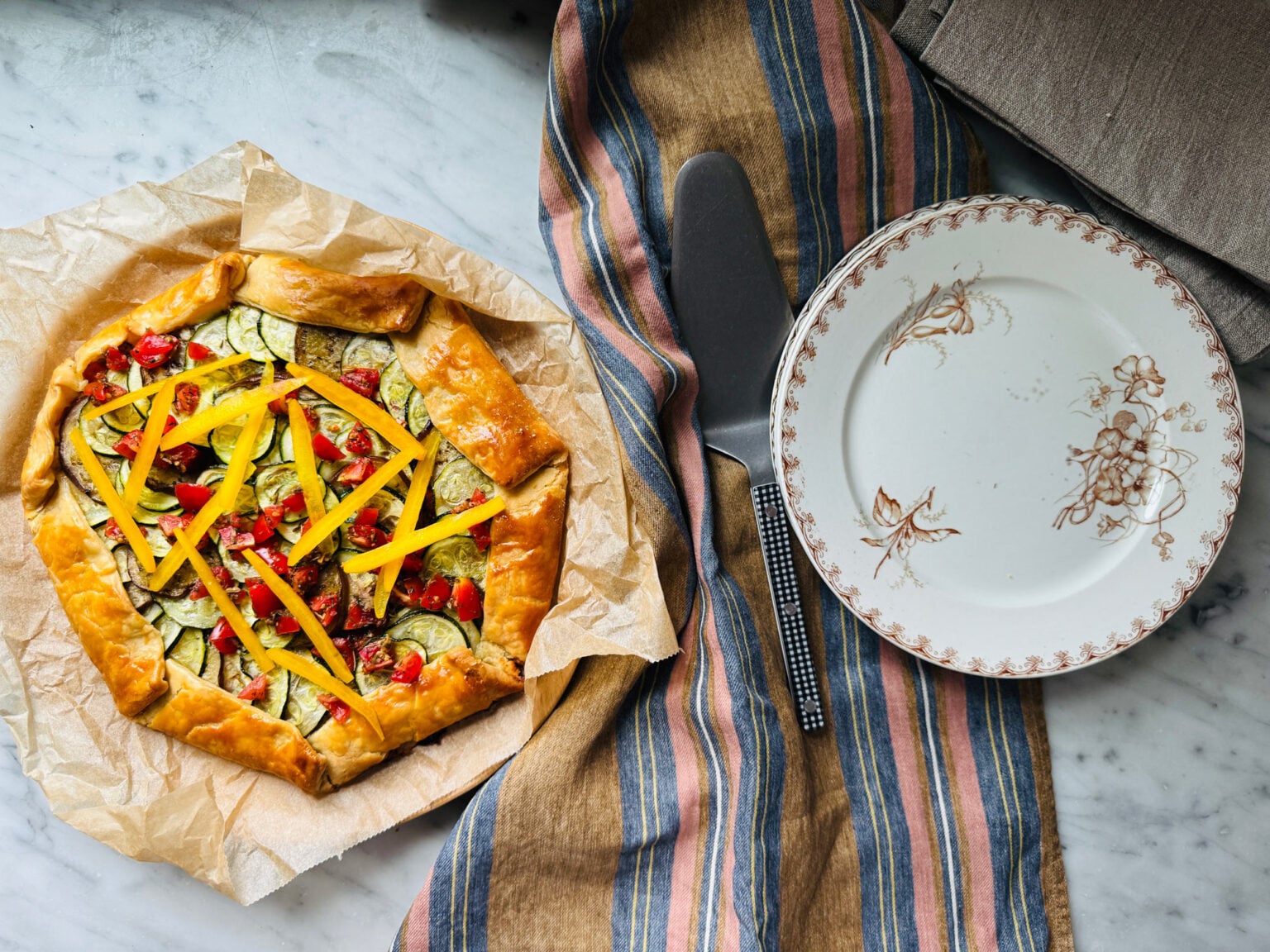 French Ratatouille Galette: A Beautiful Dish for Any Season | Most ...