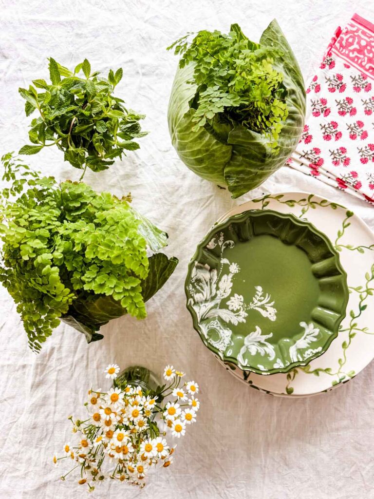 Pink & Green in Home Decor & Fashion