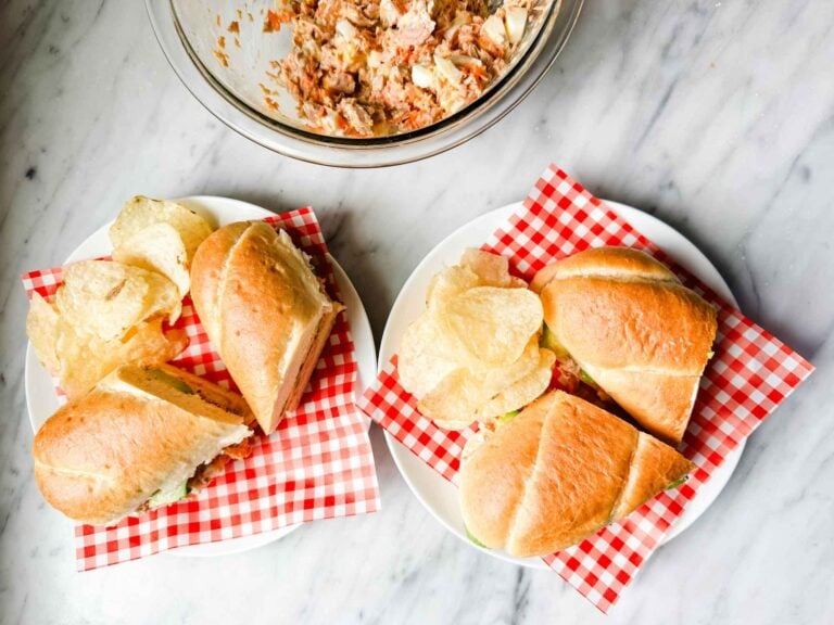 A California Tuna Sandwich