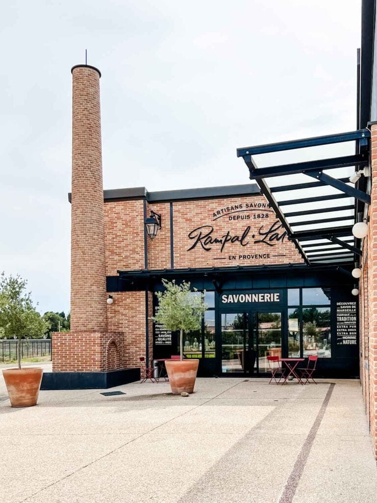 This is the entrance to the Rampal Latour factory flagship store.