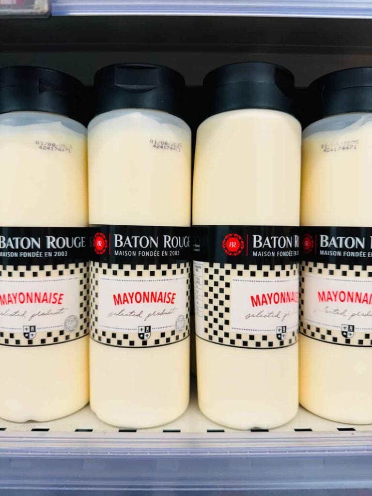Baton Rouge is a well-know brand of French mayonnaise which is known for it's yolk-heavy base of one of France's most common condiment.