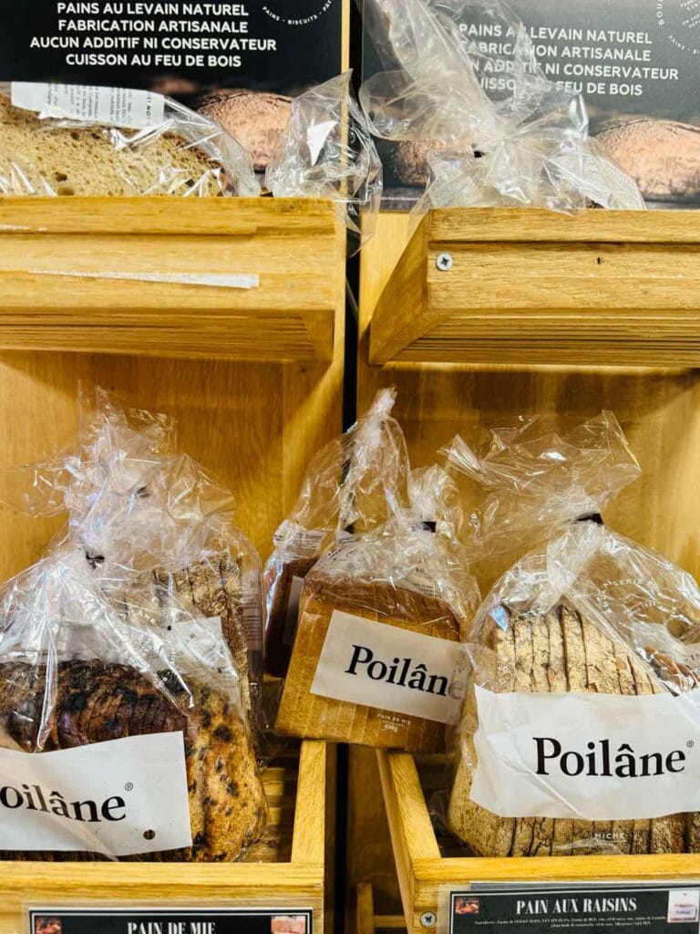 Poilâne is one of France's largest bakeries and you can buy their bread in packages of many grocery stores.