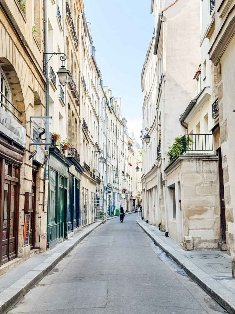 Underneath the rue de Bièvre a small river still winds its way down the block.